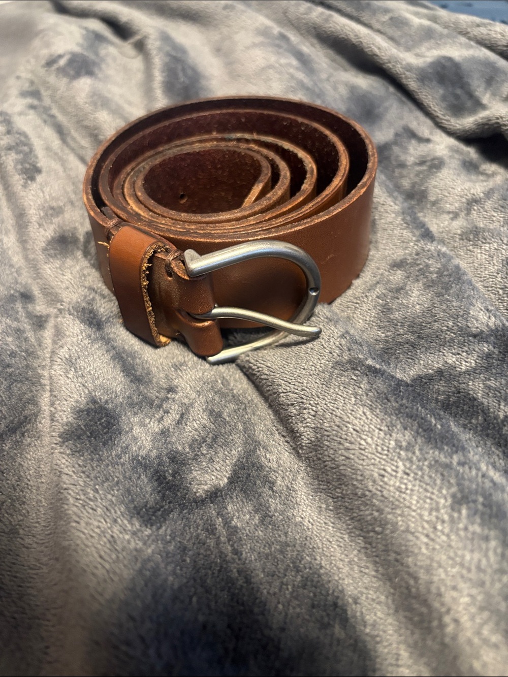 American eagle women’s Brown Leather Belt - Casual Everyday Style size L/XL